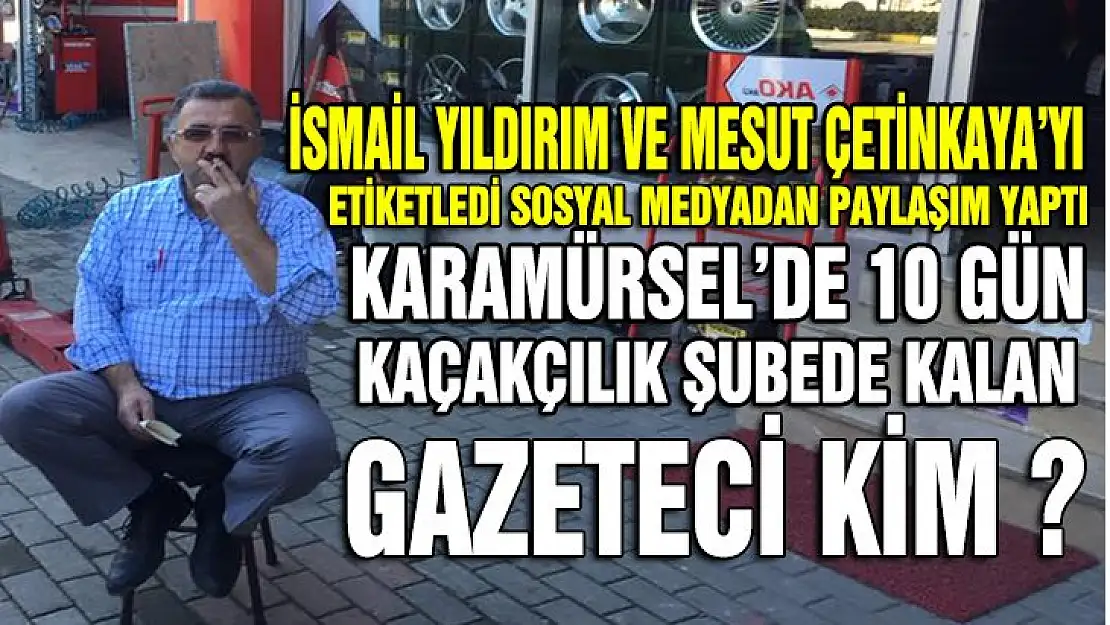 KARAMÜRSELLİ ESNAFDAN BOMBA İDDİA