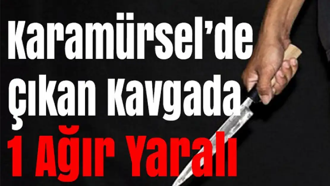 Karamürsel'de bıçaklanan kahveci ağır yaralandı