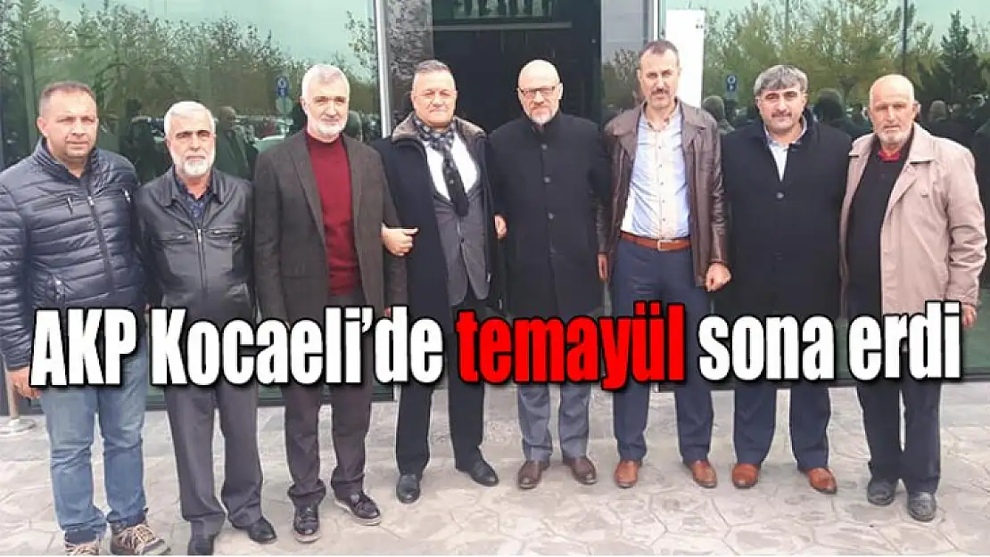 AKP Kocaeli'de temayül sona erdi