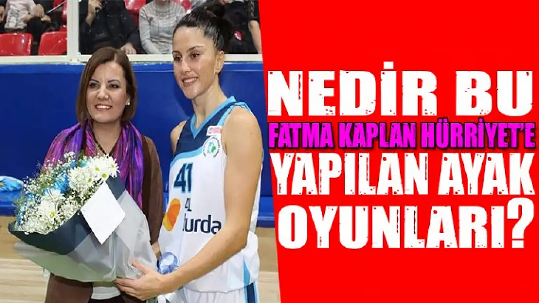 Fatma Kaplan Hürriyet, çiçeği bile zor verdi!