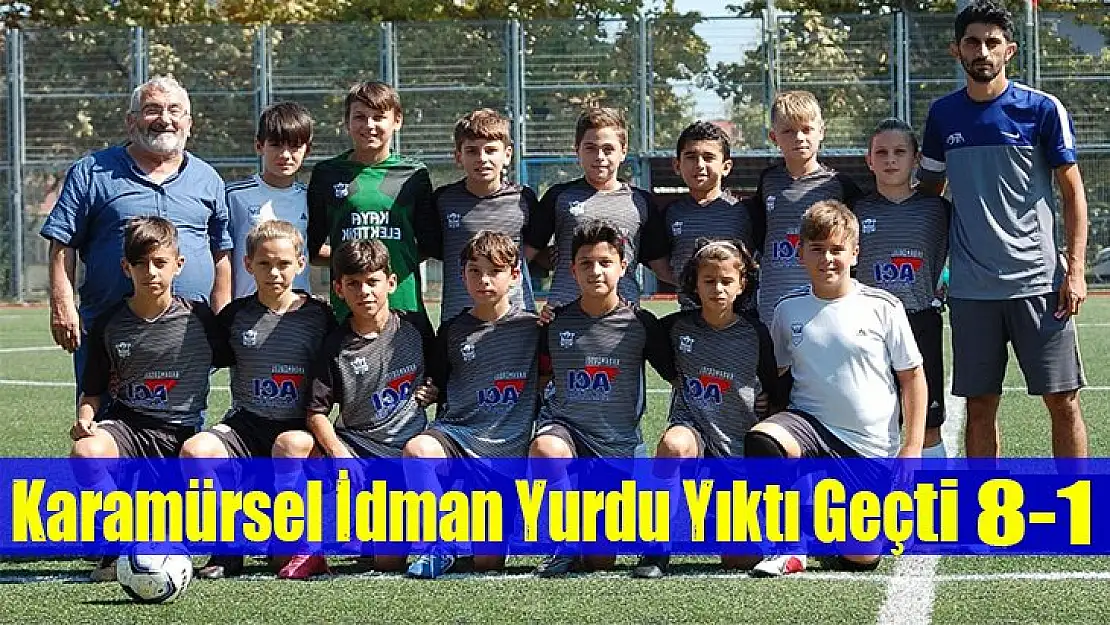 Karamürsel İdman Yurdu Yıktı Geçti