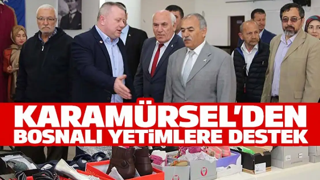 Karamürsel'den Bosnalı yetimlere kucak dolusu destek