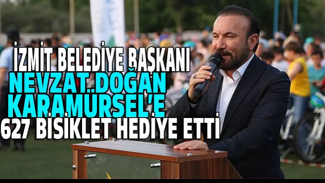 Nevzat Doğan Karamürselli çocukları yine çok mutlu etti