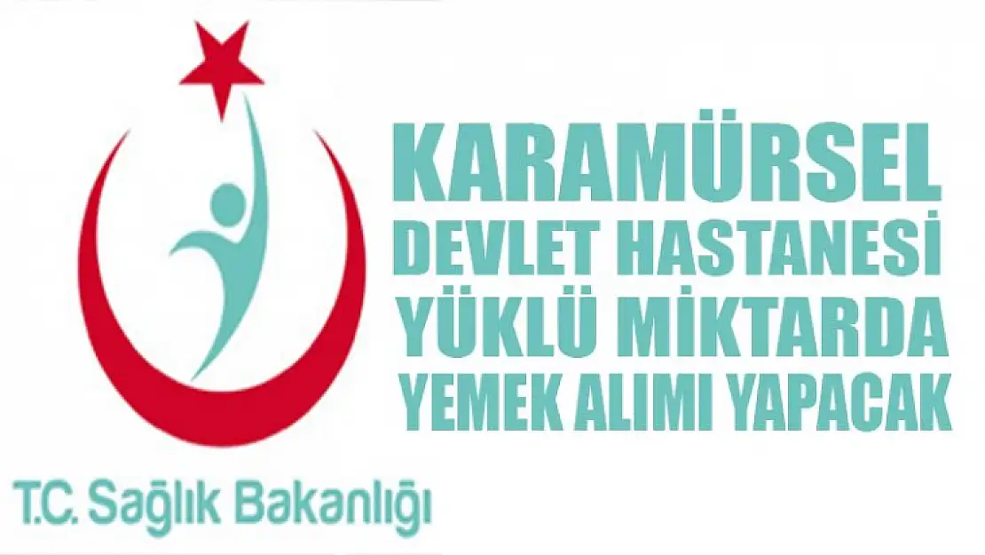 Karamürsel Devlet Hastanesi yemek alımı yapacak