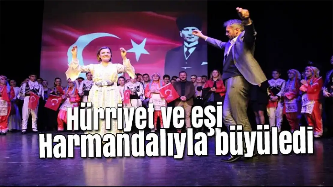 Hürriyet ve eşi harmandalıyla büyüledi