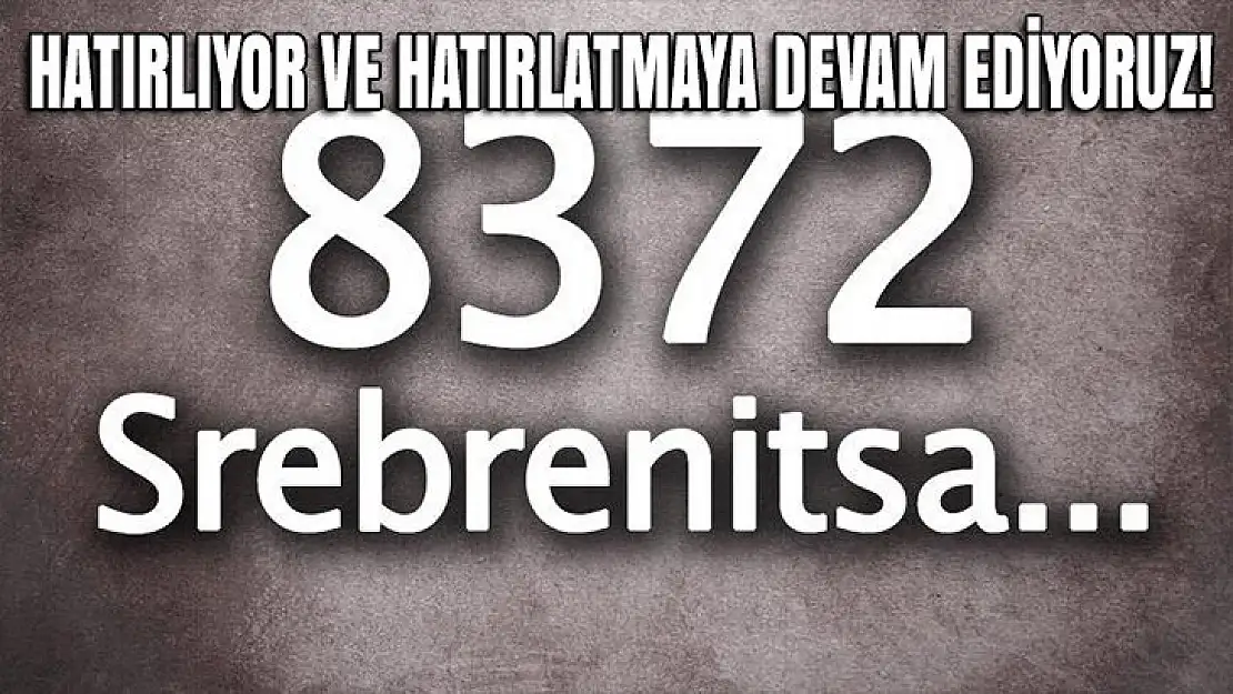 Srebrenitsa katliamı nedir? Kapanmayan yara Srebrenitsa katliamı!