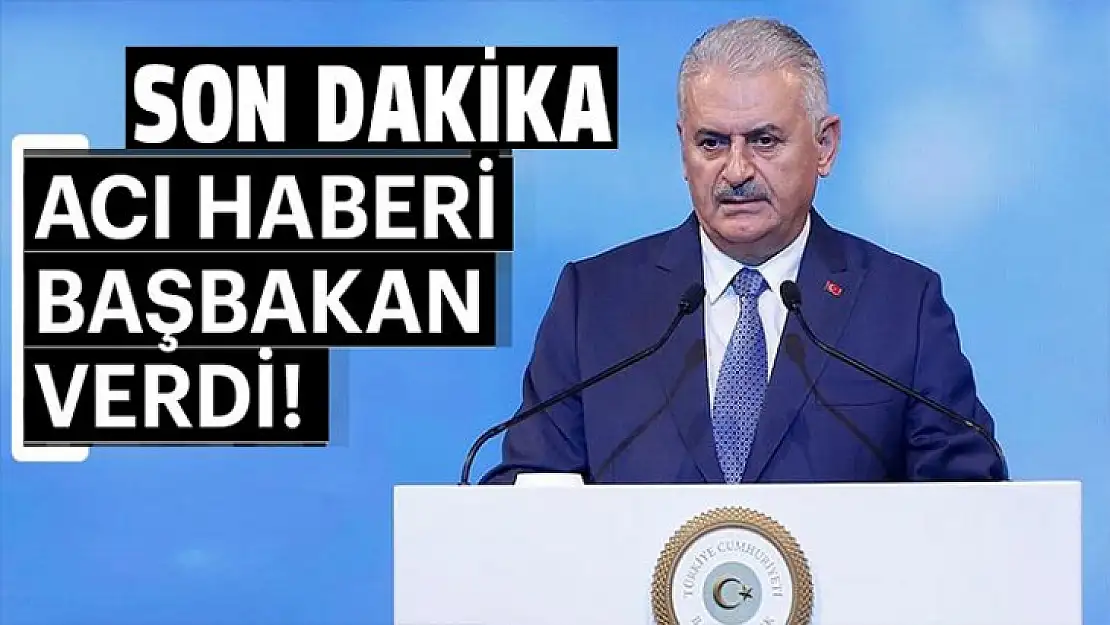 Acı haberi Başbakan Yıldırım verdi. Afrin'de 3 şehidimiz var!