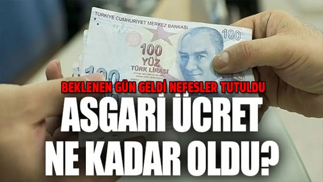 Asgari ücret saat 10.00'da belli oluyor