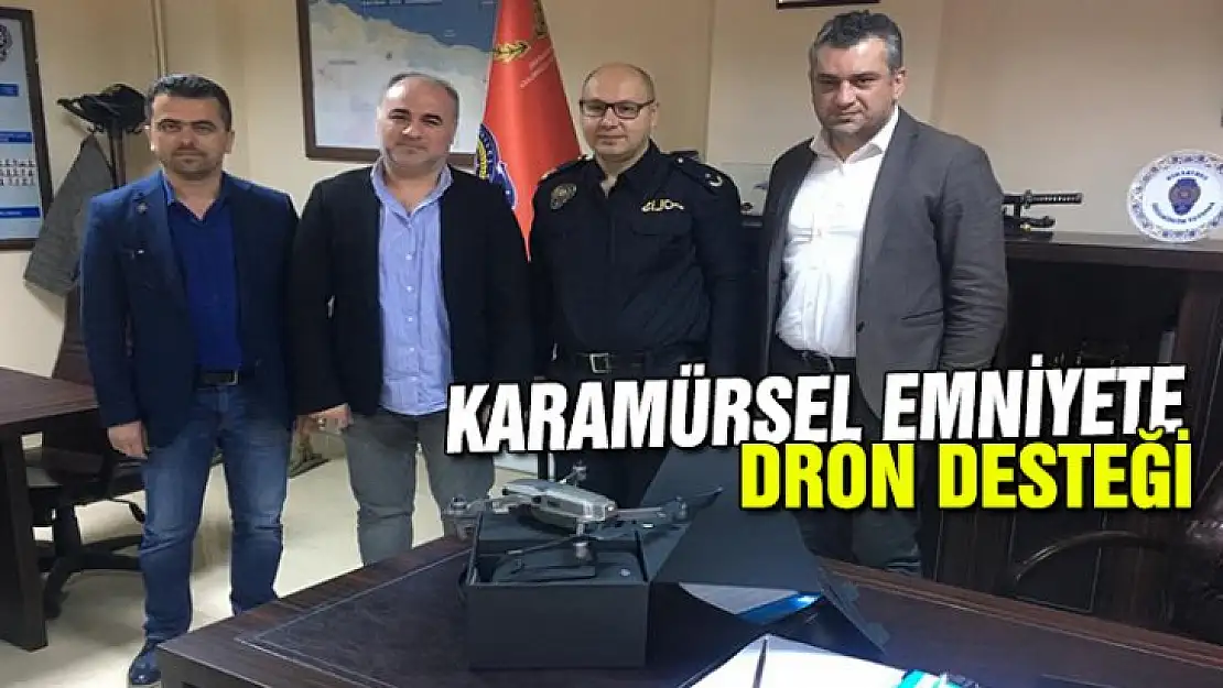 Karamürsel Emniyete Dron desteği