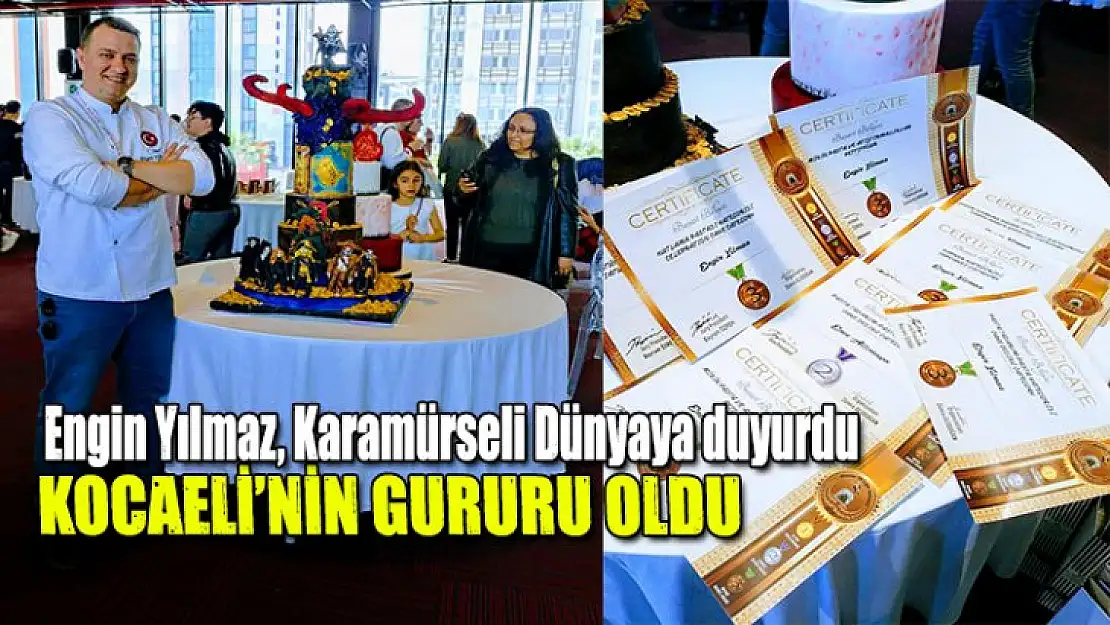 Engin Yılmaz, Karamürseli yine Dünyaya duyurdu