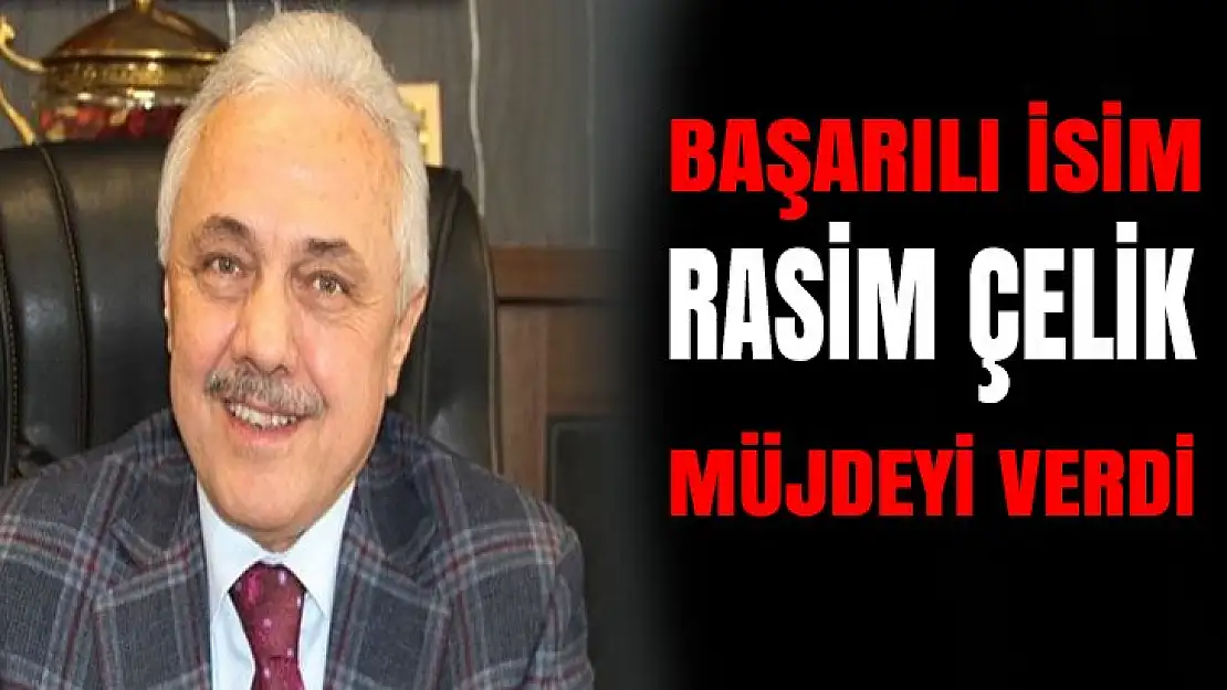 Kocaeli İl Milli Eğitim Müdür Rasim Çelik müjdeyi verdi