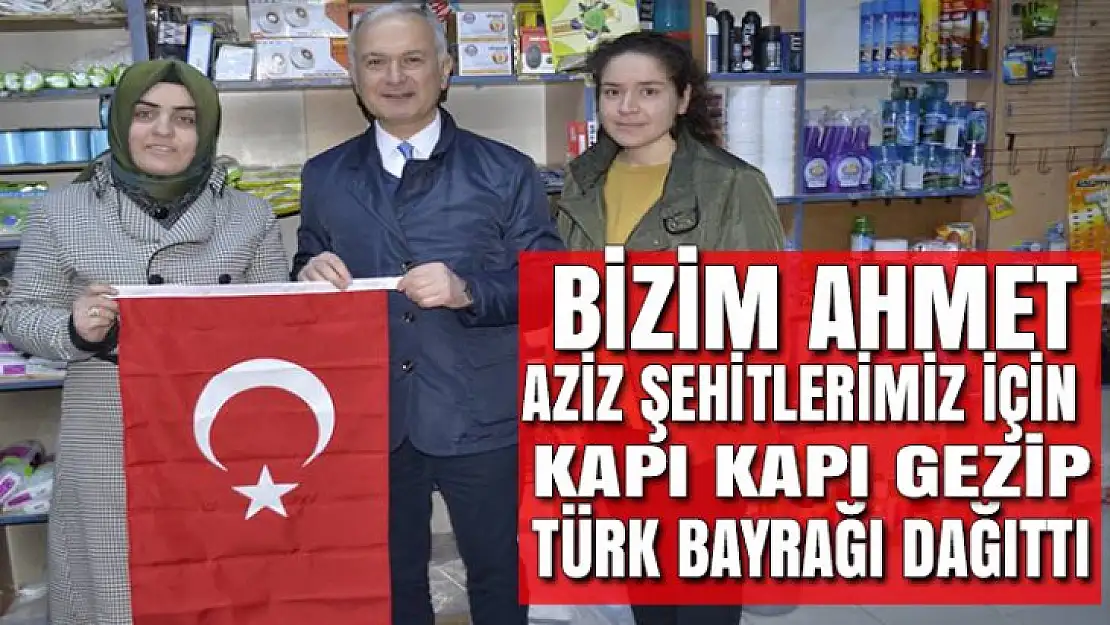 Ahmet Çalık ilçe esnafı ve halkının gönlüne girmeyi başardı