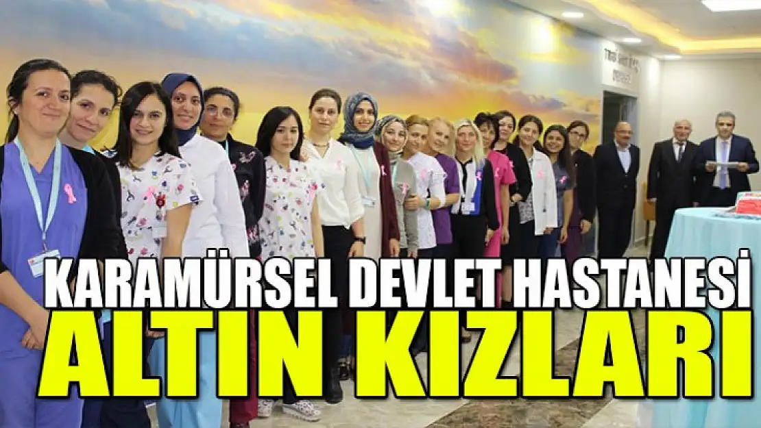 Karamürsel Devlet Hastanesi personeli sertifikalarını aldı