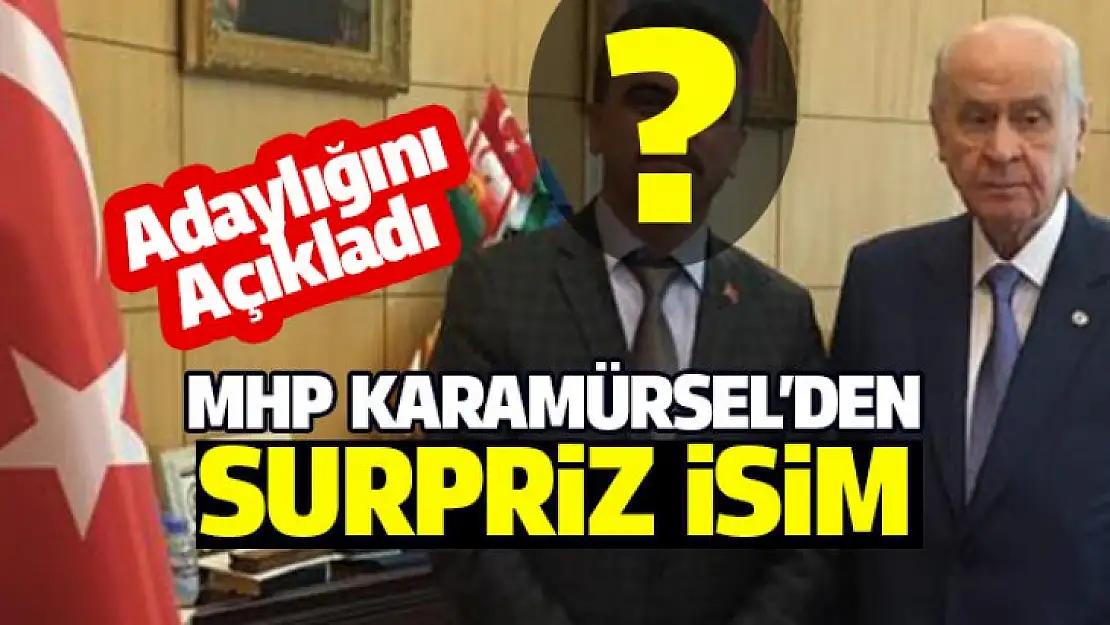 MHP Karamürsel'den sürpriz aday