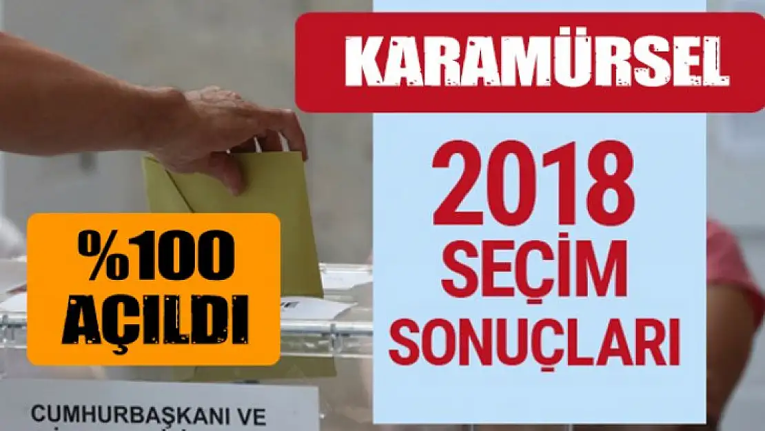 Karamürsel'de sandıkların hepsi açıldı, tüm sonuçlar