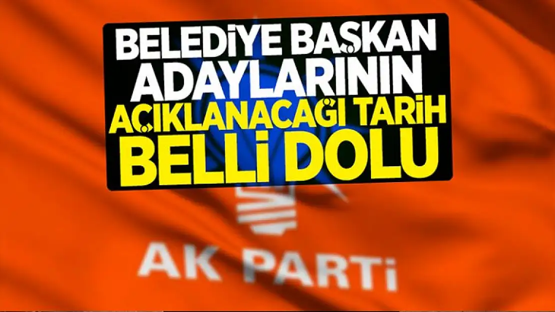 AK Parti ilçe başkan adayları o tarihe kadar açıklanacak