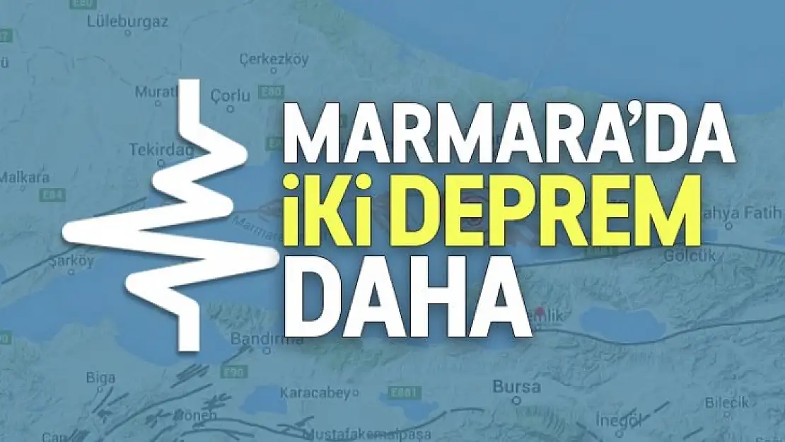 Marmara denizinde deprem