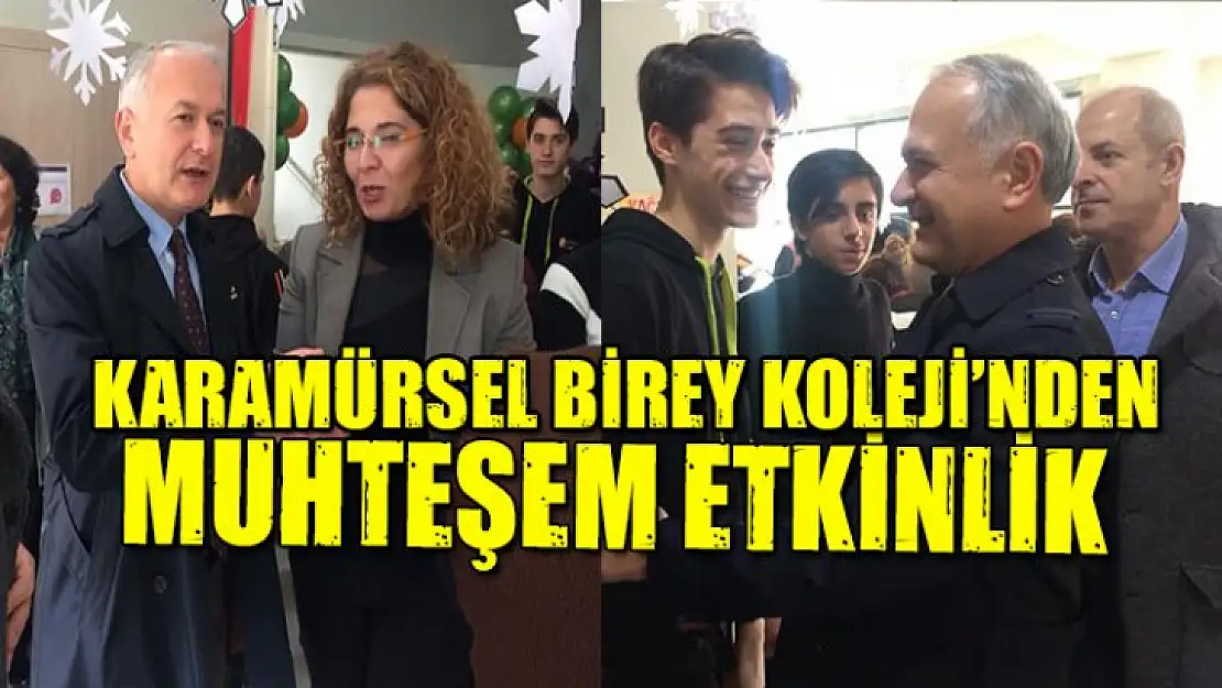 Ahmet Çalık, Birey Koleji'nde gençlerle bir araya geldi