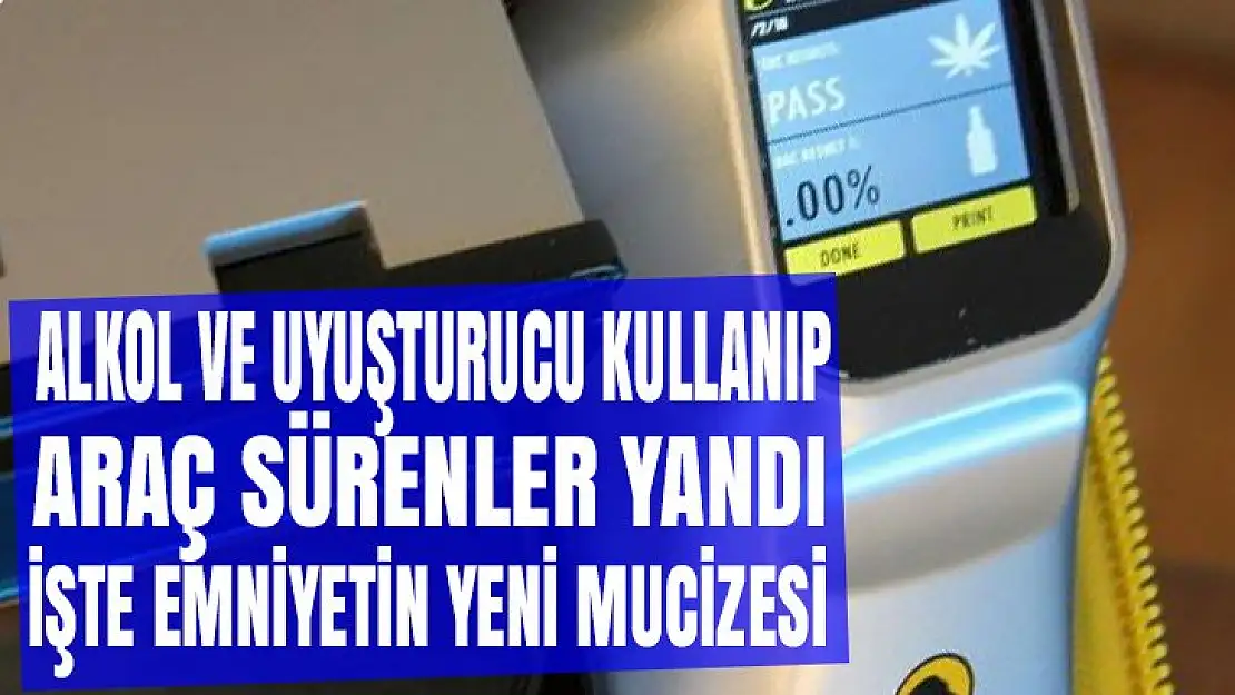 Trafik denetimlerinde yeni dönem! 5 dakikada kontrol edilebilecek.