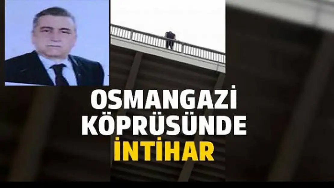 Osmangazi Köprüsü'nde yine İntihar !