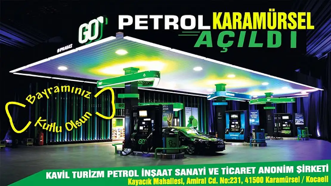 Karamürsel'de Go Petrol açıldı