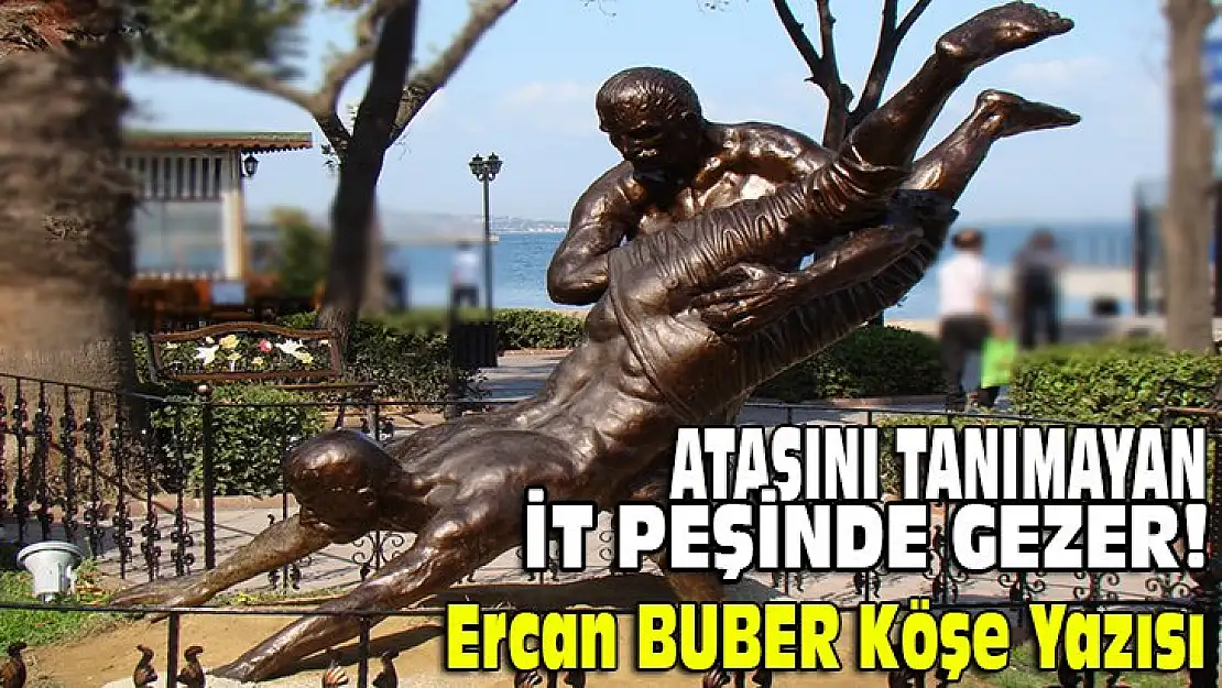 ATASINI TANIMAYAN İT PEŞİNDE GEZER