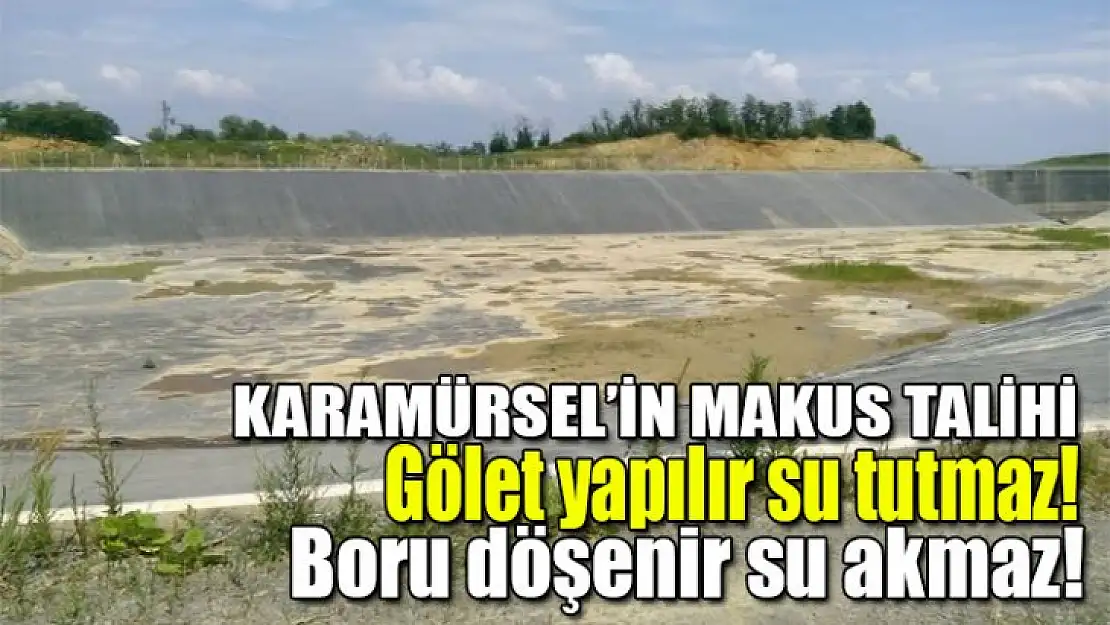 Karamürsel'in makus talihi ne zaman düzelecek?