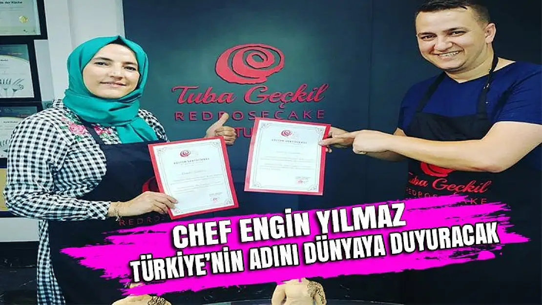 Karamürsel'den Dünyaca Ünlü Pastacılara kafatutan chef Engin Yılmaz