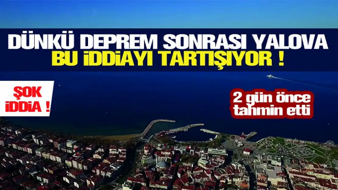 Erken uyarı sistemi 2 gün önce tahmin etti