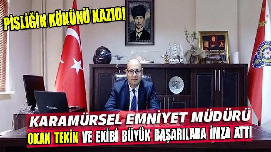 Karamürsel Emniyet Müdürü Okan Tekin ve ekibinden büyük başarı