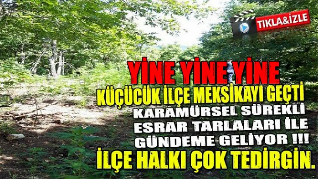 Karamürsel uyuşturucu merkezi olarak anılmaya başladı