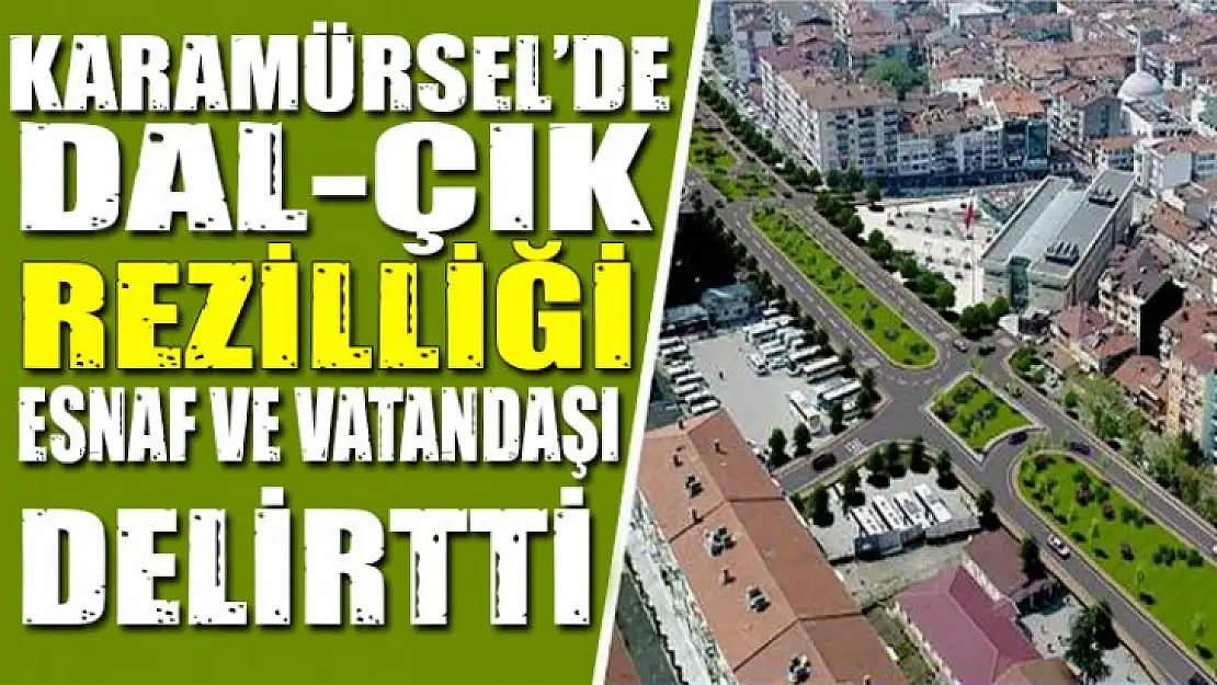 DEV PROJE ESNAF VE VATANDAŞI SEFİL ETTİ!