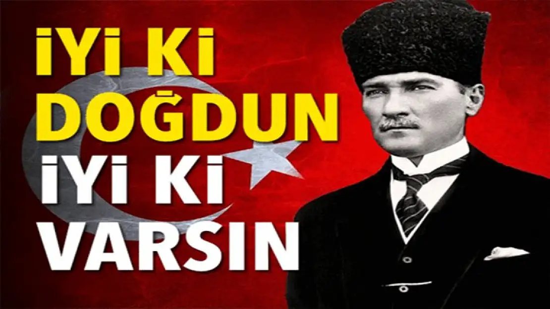 19 Mayıs Atatürk'ü Anma Gençlik ve Spor Bayramı kutlu olsun!