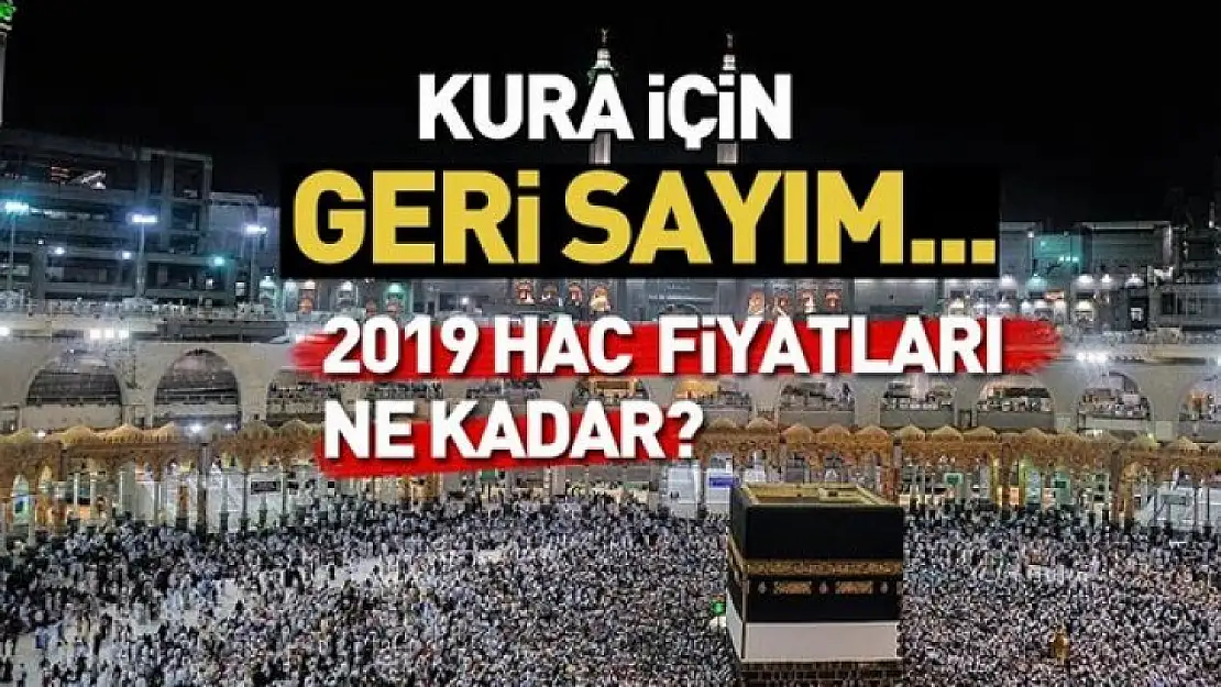 Hac kuraları yarın çekiliyor, tüm detaylar