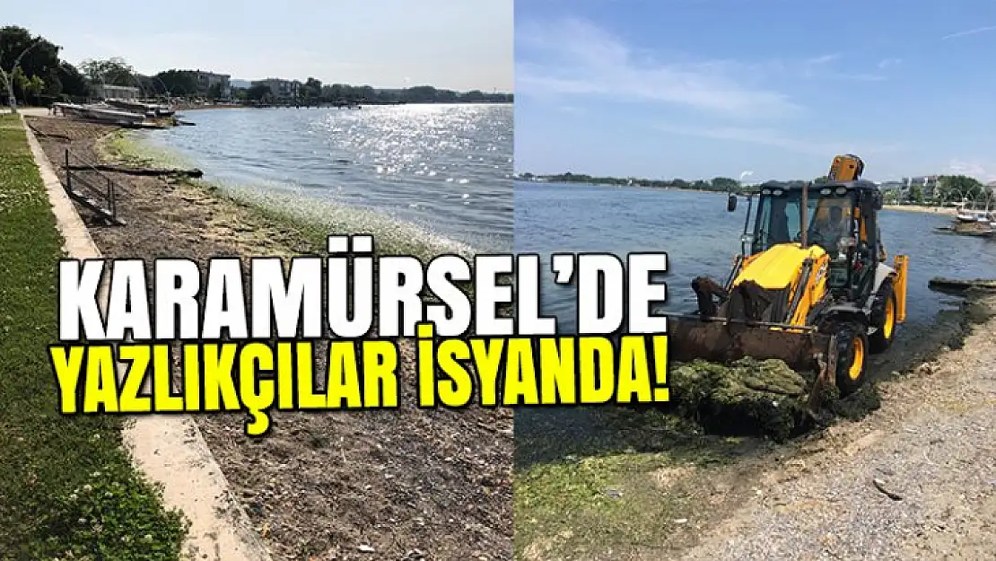 KARAMÜRSEL'DE YAZLIKÇILAR İSYANDA!