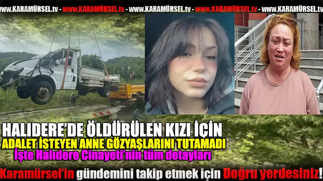 Halıdere'de Şok Eden Cinayet: Kaza Süsü Verdi