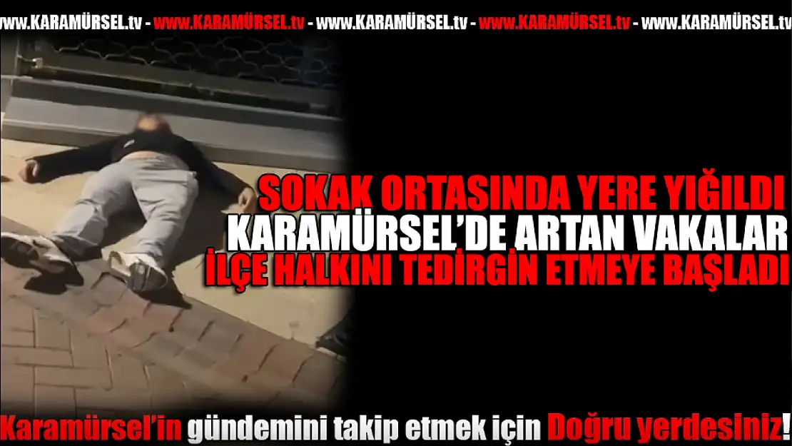 HAREKETSİZ YATAN KİŞİ VATANDAŞLARI TEDİRGİN ETTİ