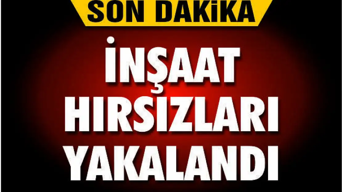 Hırsızlar Karamürsel'de 3.insaata fena patladı