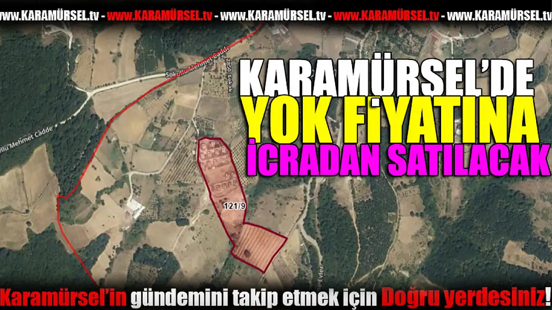 İcradan yok fiyatına satılacak!