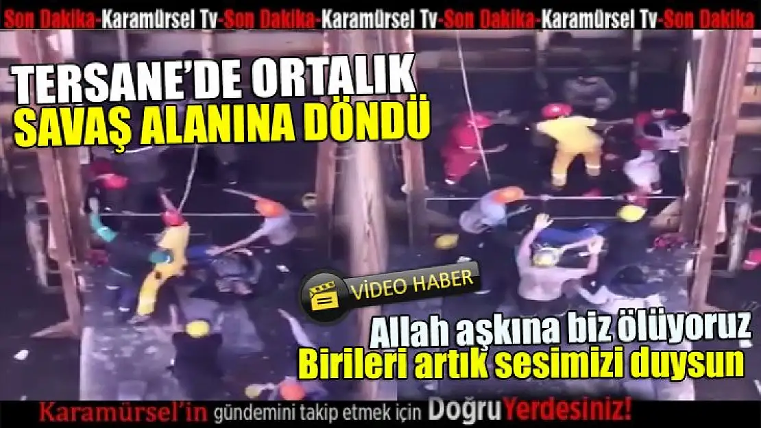 İnsanlar birileri daha çok para kazansın diye ölmeye devam ediyor!