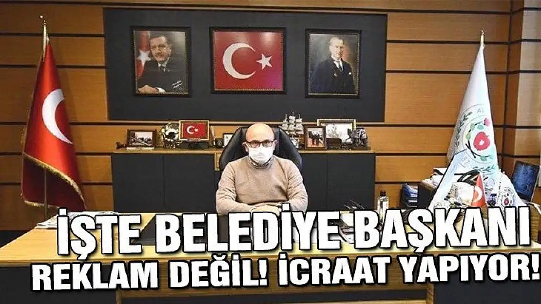 İşte belediye başkanı! İşte icraat! Kapalı olan esnafa can suyu