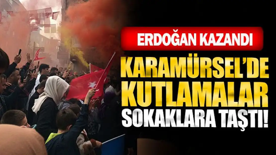 Karamürsel Ak Parti seçim sonuçlarını coşku ile kutladı