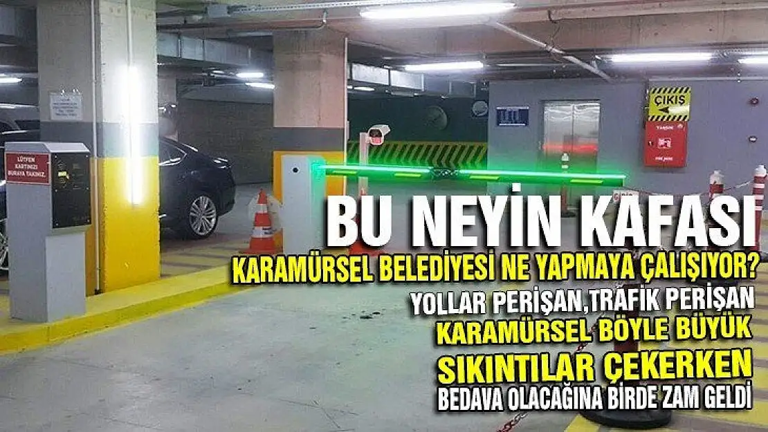 KARAMÜRSEL BELEDİYESİ'NE BÜYÜK TEPKİ!