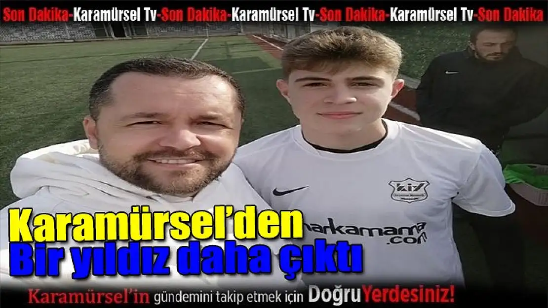 Karamürsel bir yıldız daha çıkardı