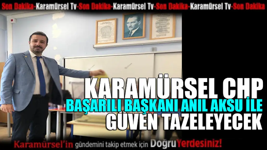 Karamürsel CHP başarılı başkanı ile kongreye gidiyor