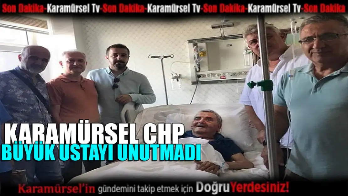 Karamürsel CHP'den büyük ustaya ahde vefa