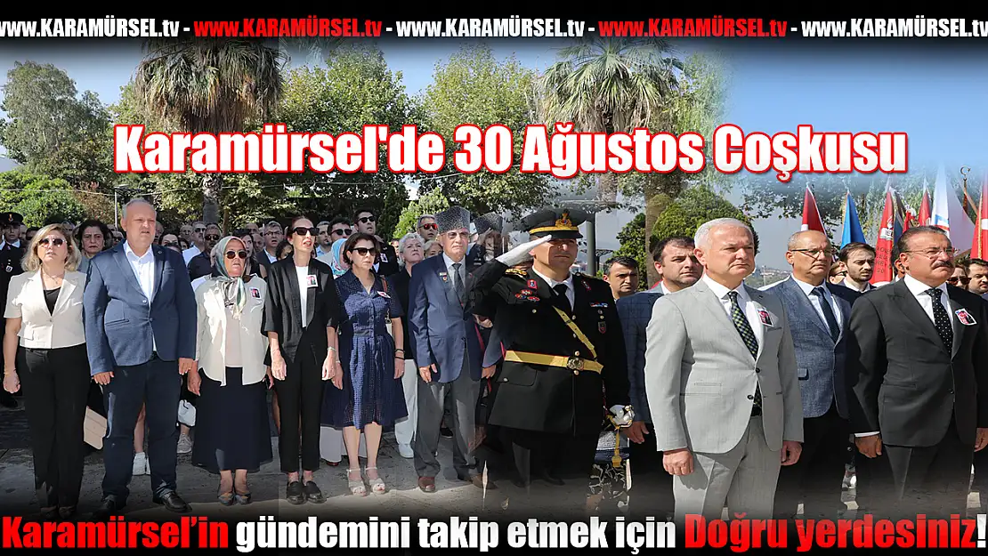 Karamürsel'de 30 Ağustos Coşkusu