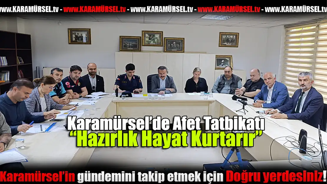 Karamürsel'de Afet Tatbikatı: 'Hazırlık Hayat Kurtarır'