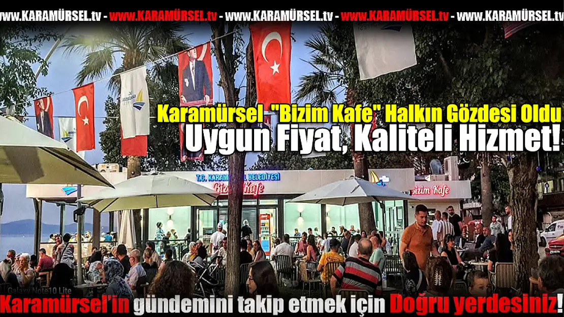 Karamürsel'de 'Bizim Kafe' Halkın Gözdesi Oldu