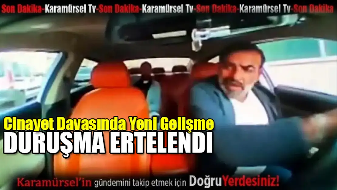 Karamürsel'de Cinayet Davasında Yeni Gelişme